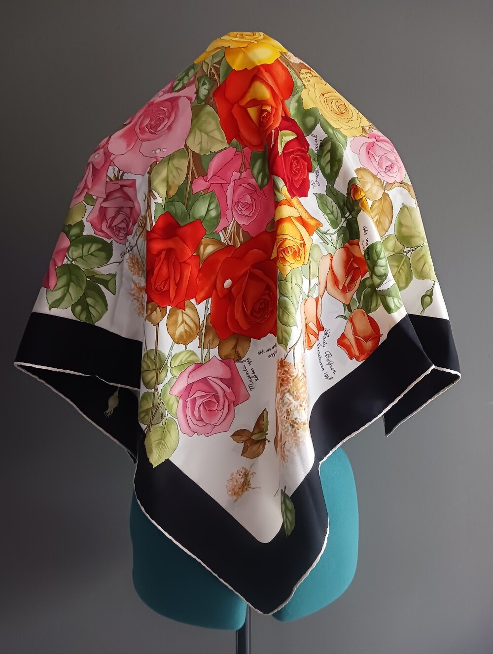 Mantero Silk Scarf  35"